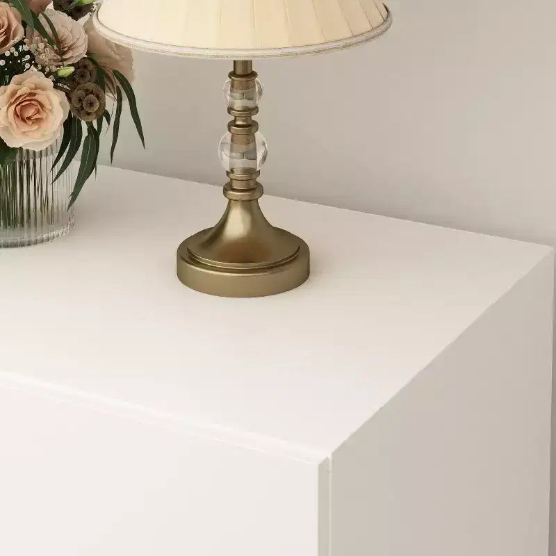 Armadio Minimalista Bianco 3 Ante da 178 cm con Asta Appendini, Ripiani Multi-Strato e Ante con Chiusura Ammortizzata
