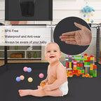 Box recinzione portatile per bambini da 127x127 cm con canestro da basket, pieghevole, per interni ed esterni
