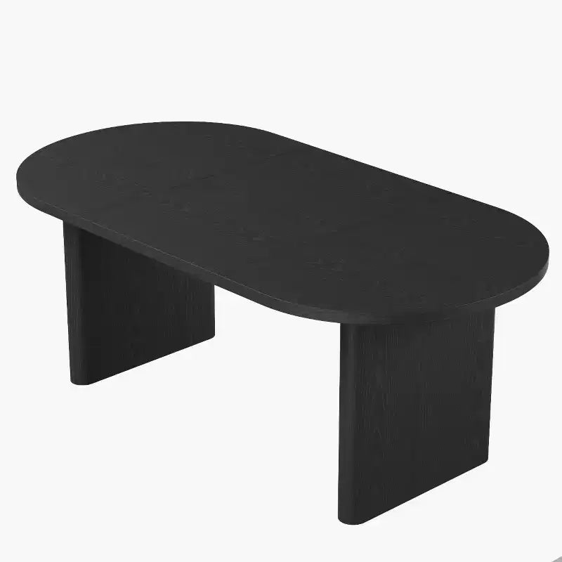 Dining Table, Computer Desk, Modern Office Desk, Wooden Workstation, Thickened Desktop and Heavy-Duty Base, Suitable for Kitchens, Offices and Homes