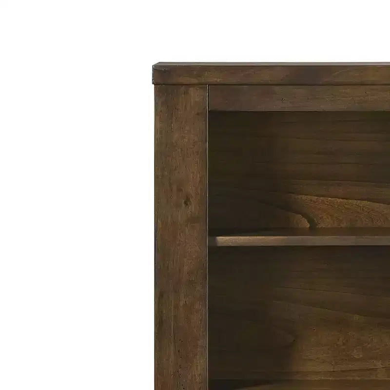 Cassettiera/Mobiletto Laterale Decorativo, Finitura Rovere, Legno e MDF, Nessun Montaggio Richiesto