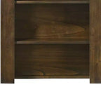Cassettiera/Mobiletto Laterale Decorativo, Finitura Rovere, Legno e MDF, Nessun Montaggio Richiesto