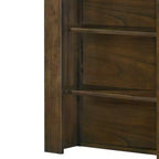 Cassettiera/Mobiletto Laterale Decorativo, Finitura Rovere, Legno e MDF, Nessun Montaggio Richiesto